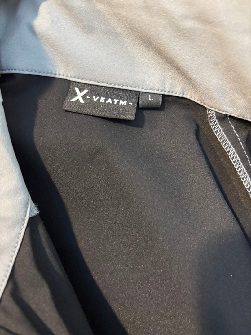 VEATM ナイロンジャケット Lサイズ ブラック グレー 美品