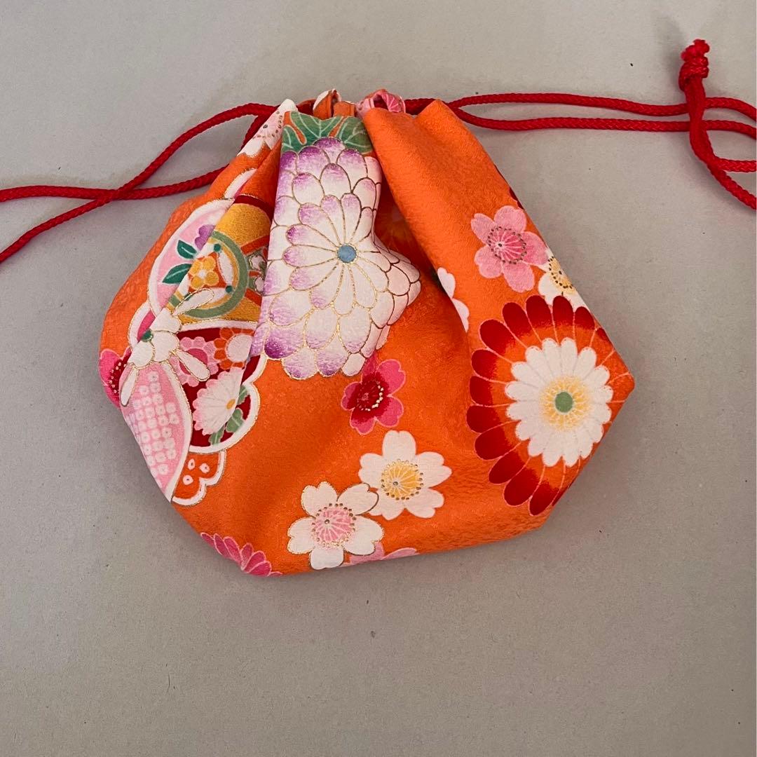 3歳　七五三　着物　お祝い着　被布セット