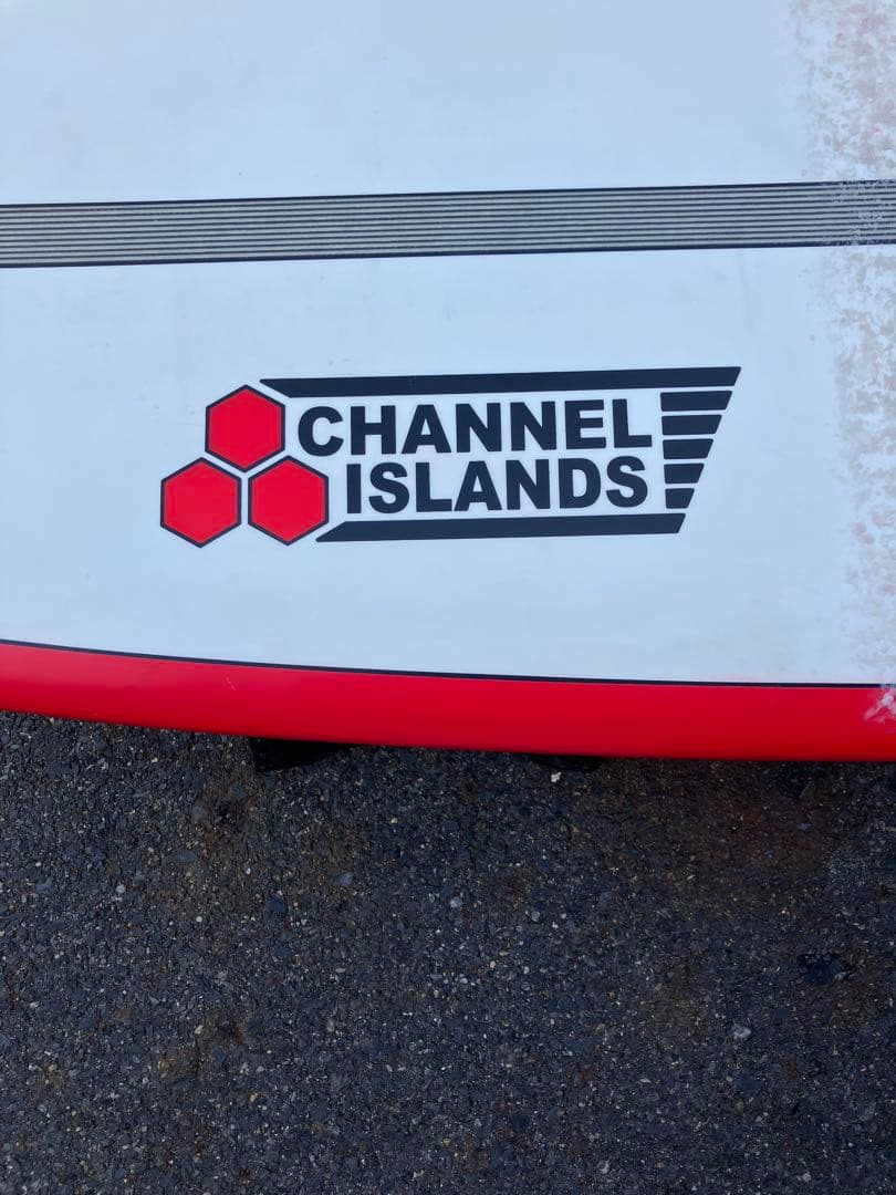 higesan サーフボード8’0フィート（レット＆ホワイトツートン）