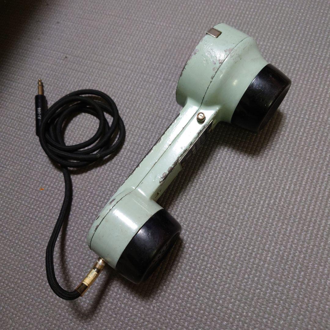 アンティーク　試験用送受器
