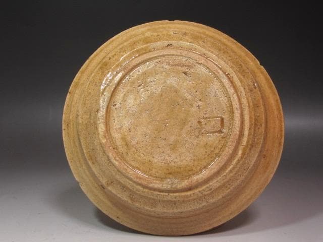 ☆　北大路魯山人　黄瀬戸鉢　☆y606