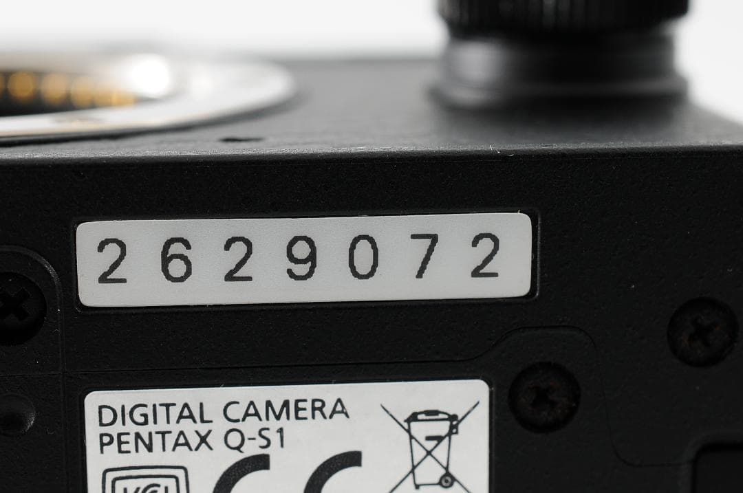PENTAX Q-S1 ズームレンズキット ミラーレス一眼シャッター数884