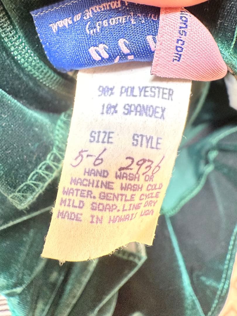 フラダンスドレス 5-6サイズ