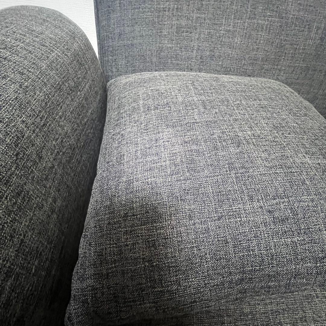 【2/8中値下げ】ソファ ダークグレー LOWYA NewMosa ニューモーサ