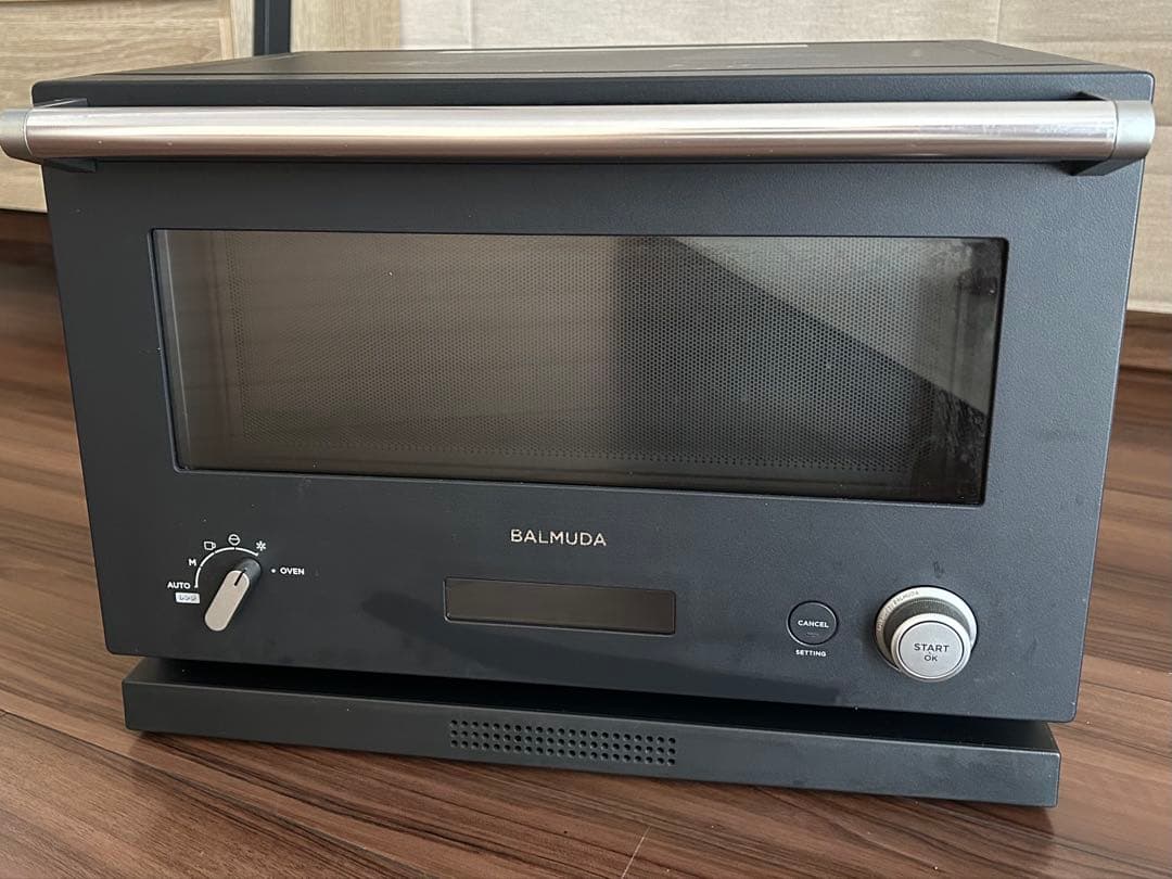 【ジャンク】バルミューダ BALMUDA オーブンレンジ　ブラック