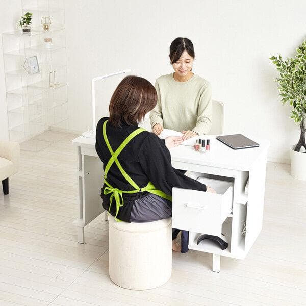 ネイルデスク幅113.8 ネイルサロン 店 ネイルショップ デスク 机（302）