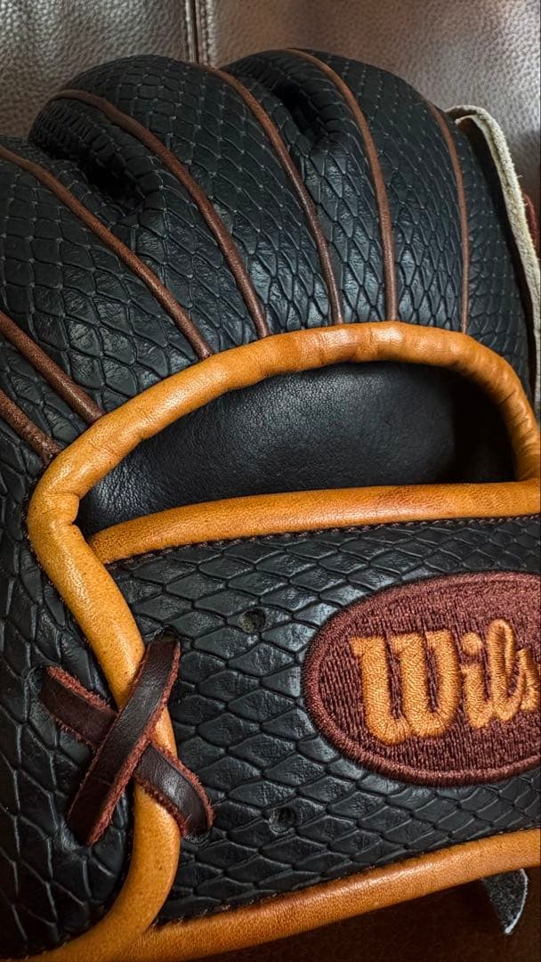 未使用品　Wilson 軟式野球用グラブ グローブ ワナビーヒーロー DW5型