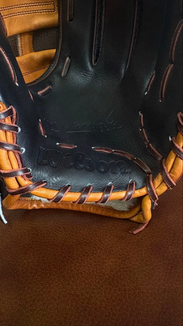 未使用品　Wilson 軟式野球用グラブ グローブ ワナビーヒーロー DW5型