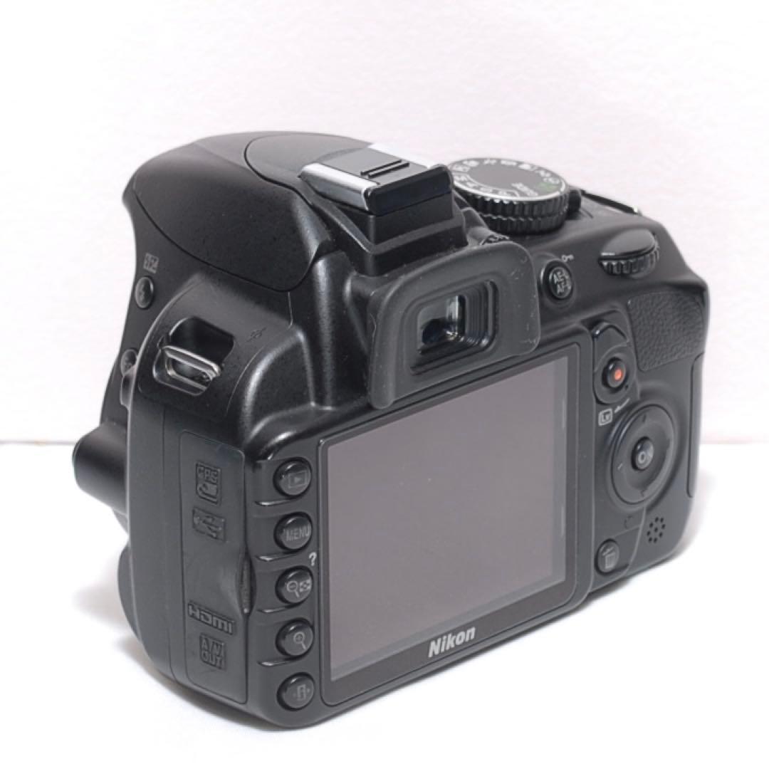 ✨届いたらすぐに使えます✨Nikon D3100✨シングルレンズ✨簡単操作