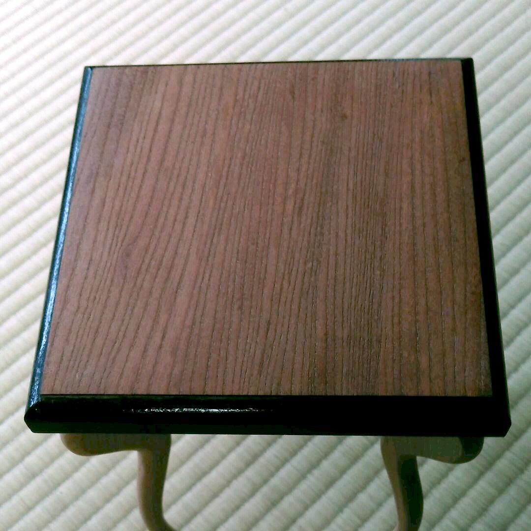 大工のじいちゃんの木工作品★花瓶置　インテリア　台座　木製