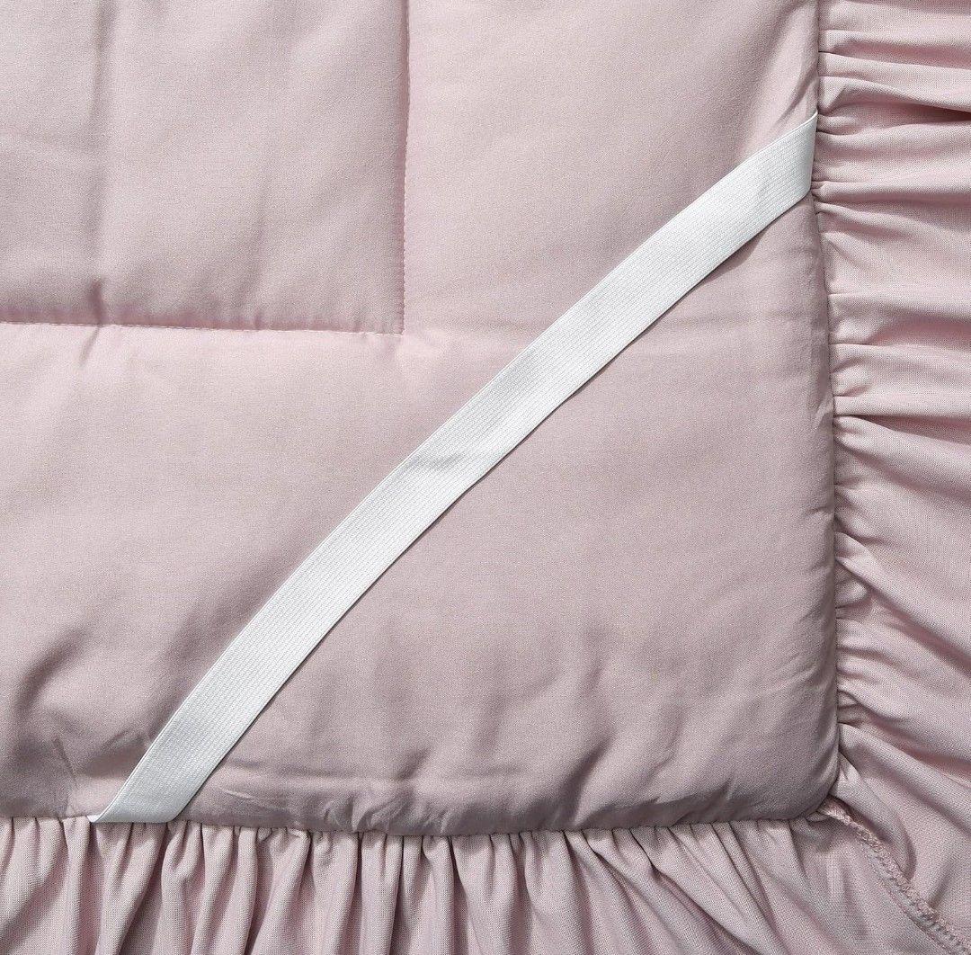 新品未使用シングル２個セット「フランフラン」WARMYフリルベッドパッド♡