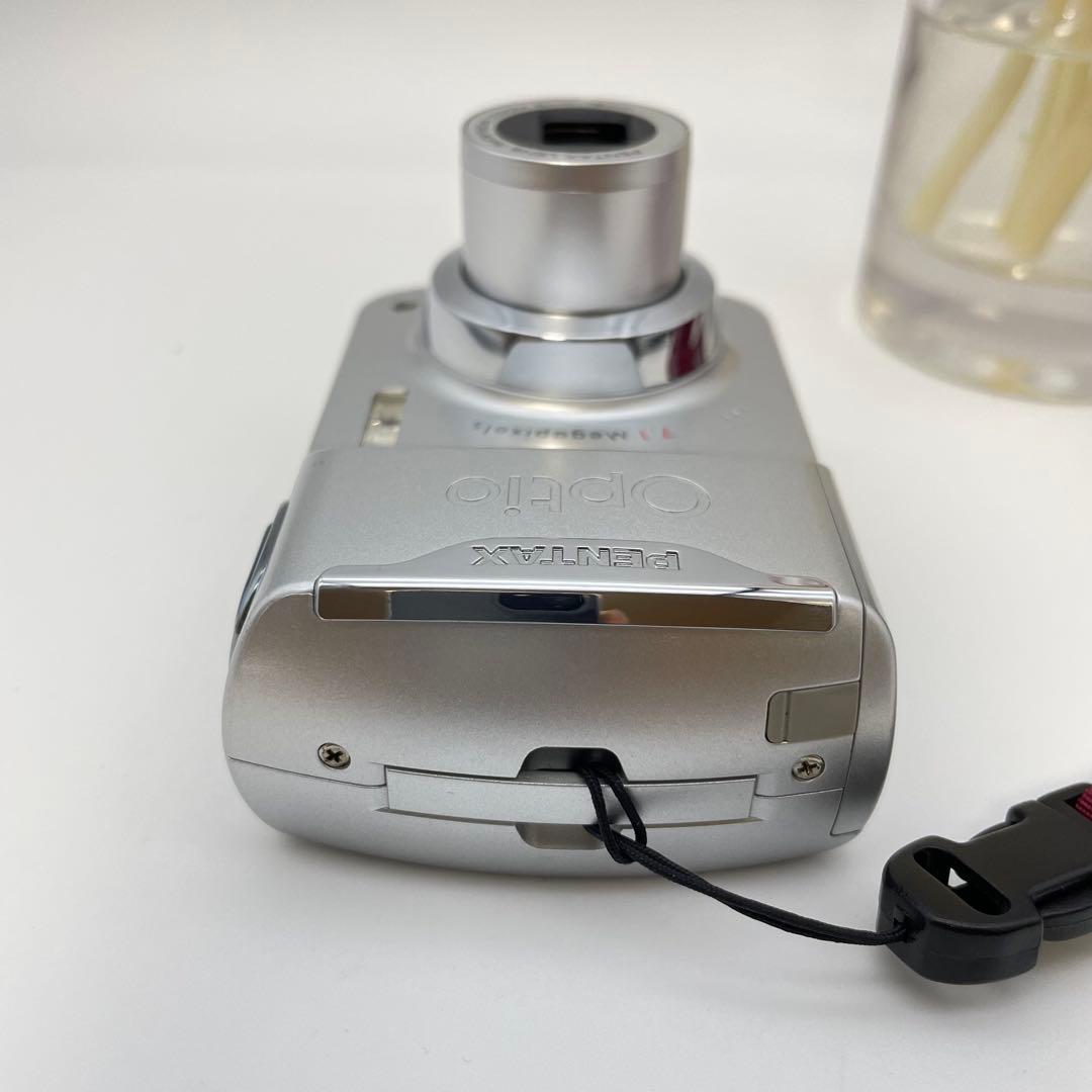 スマホ転送OK✨PENTAX Optio E30✨動作確認済 単三電池 可愛い♪