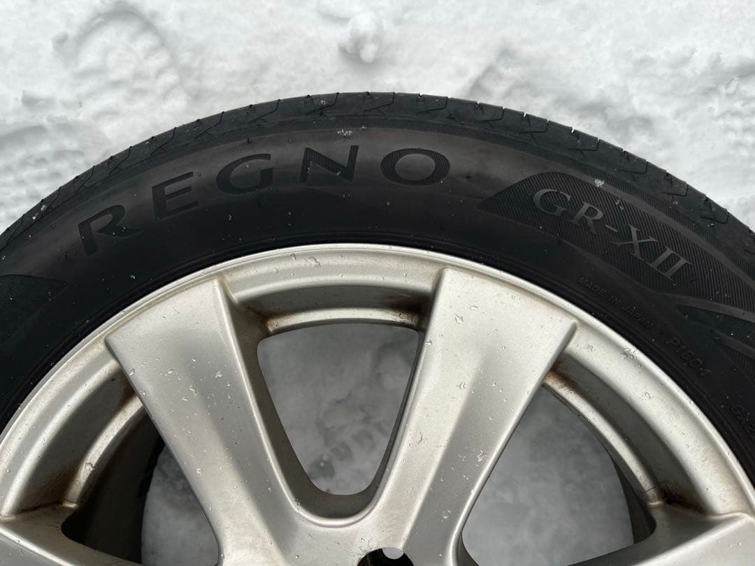 サンライズ①205/55R16 2023年製造　BSレグノアルミ1本