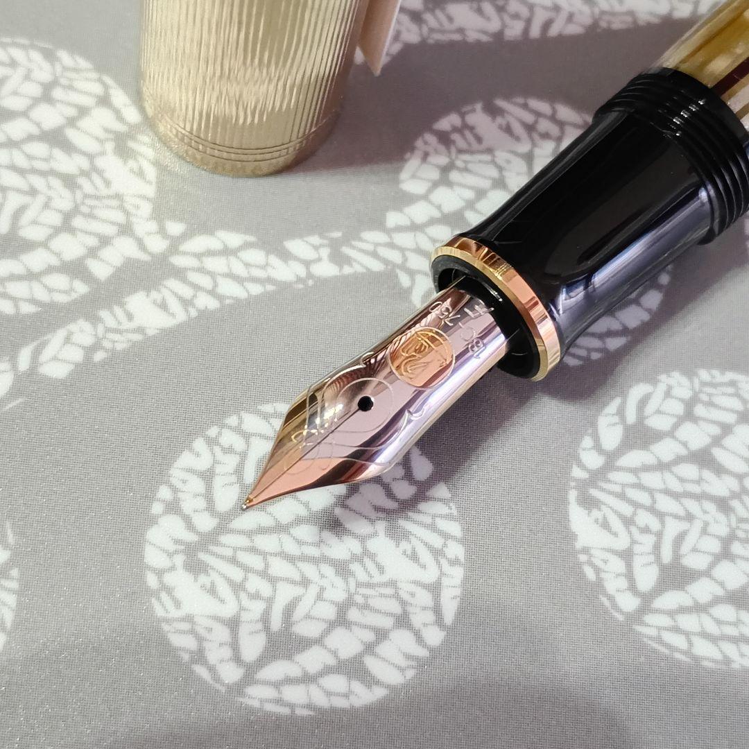 新品未使用 Pelikan ペリカン 万年筆 スーベレーン M450 F