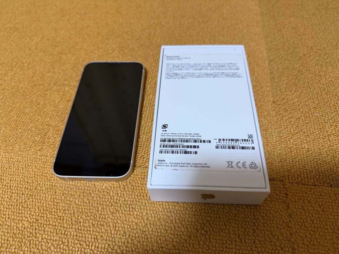 Apple iPhone 13 mini ホワイト 本体　SIMフリー