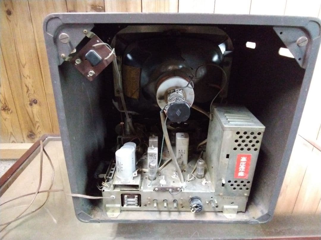 昭和レトロ 　NEC 真空管テレビ
