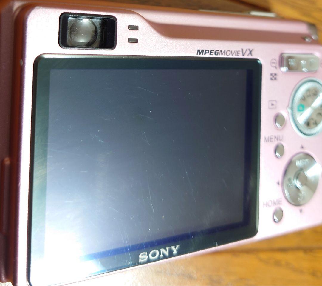 SONY サイバーショット DSC-W80　ピンク　<動作確認済み>