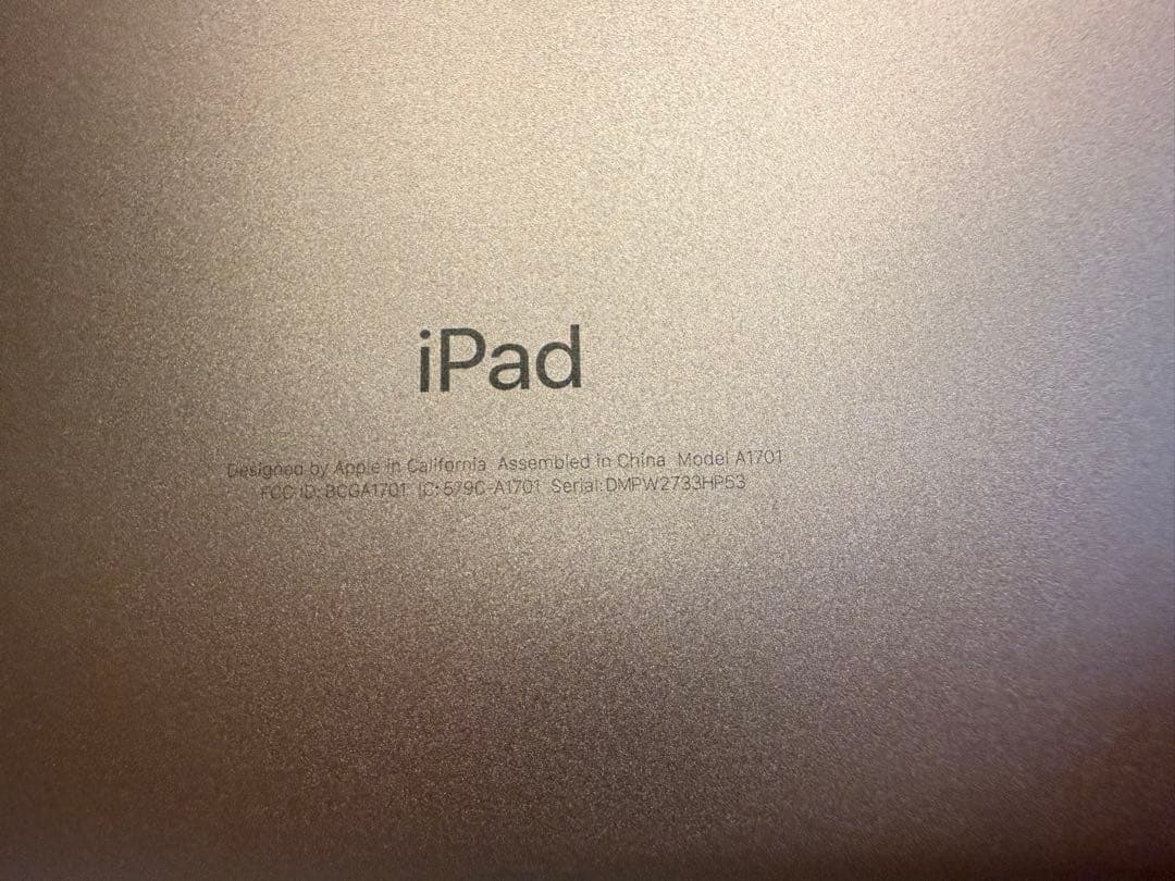 Apple iPad Pro 10.5インチ ピンクゴールド (A1701)