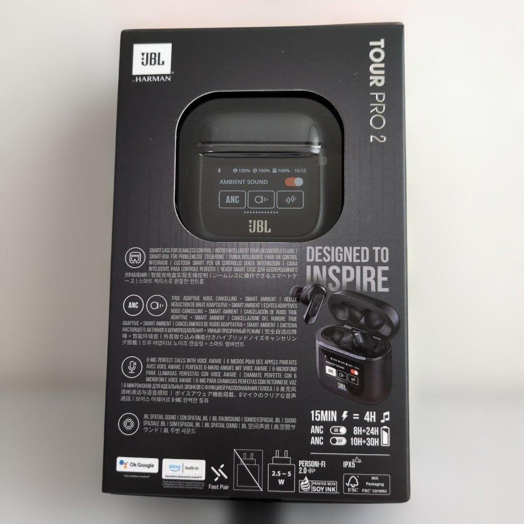 JBL TOUR PRO 2 [ブラック] ワイヤレスイヤホン