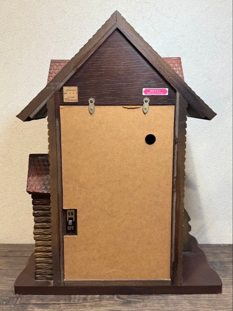 本日限定値下げ【送料込み】リズム時計工業　置き時計 からくり時計 花のワルツ