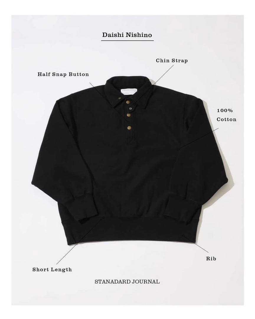 NEAT / STANDARD JOURNAL Sweat / ポロ スウェット