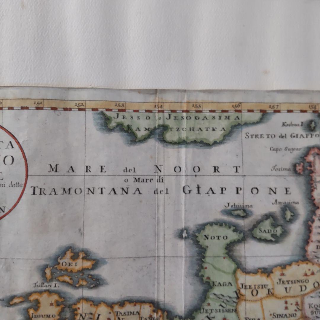 ①、古版　日本地図　コレクター向き