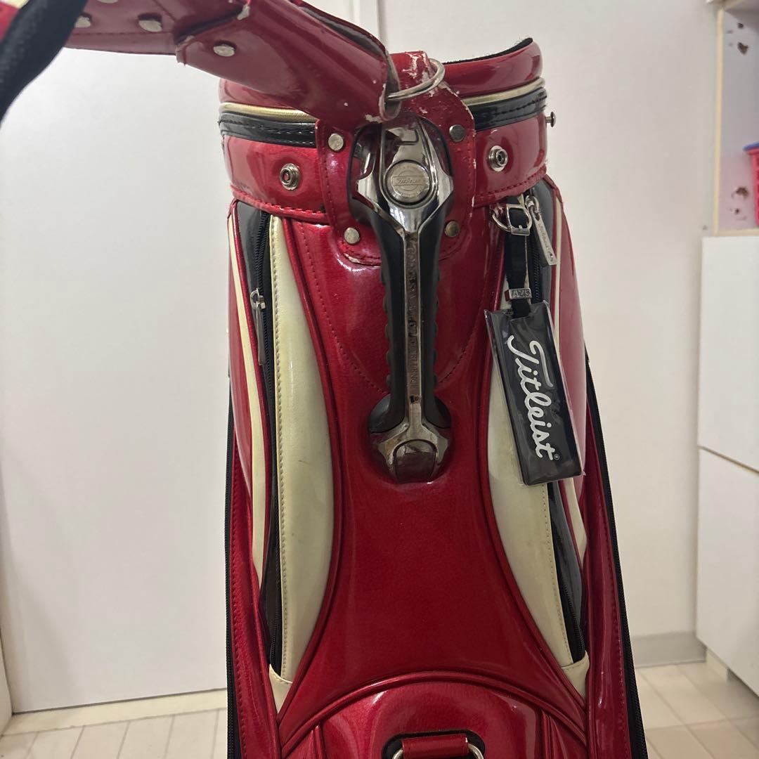 Titleist 赤　キャディバッグ　限定モデル