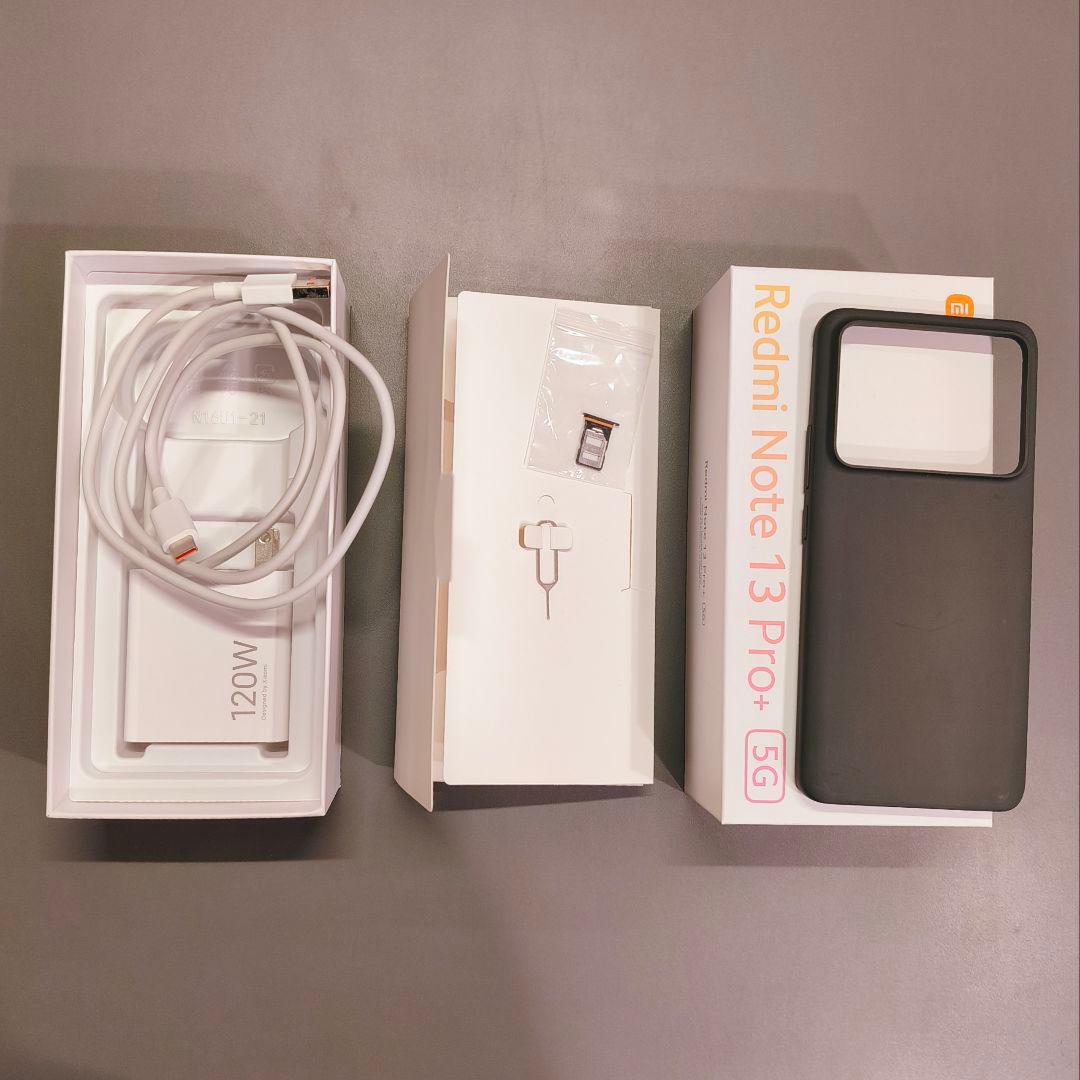 Redmi Note 13 Pro+ 5G 本体 256GB ブラック