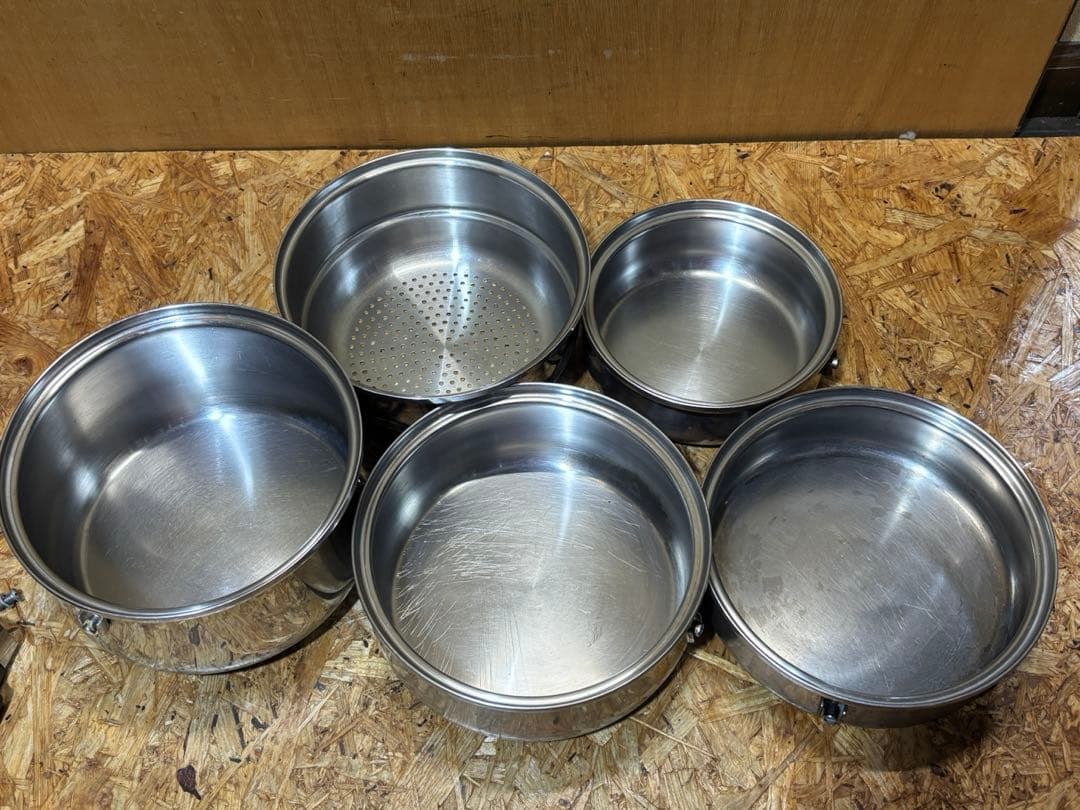 ロイヤルクイーン ４点 鍋セット