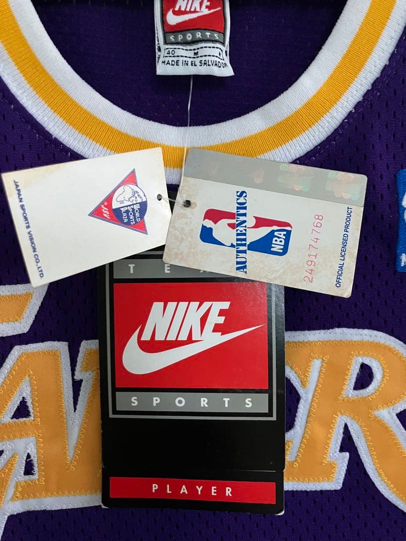 鯱*様 【新品・訳あり】NIKEオーセンティック KOBE BRYANT siz