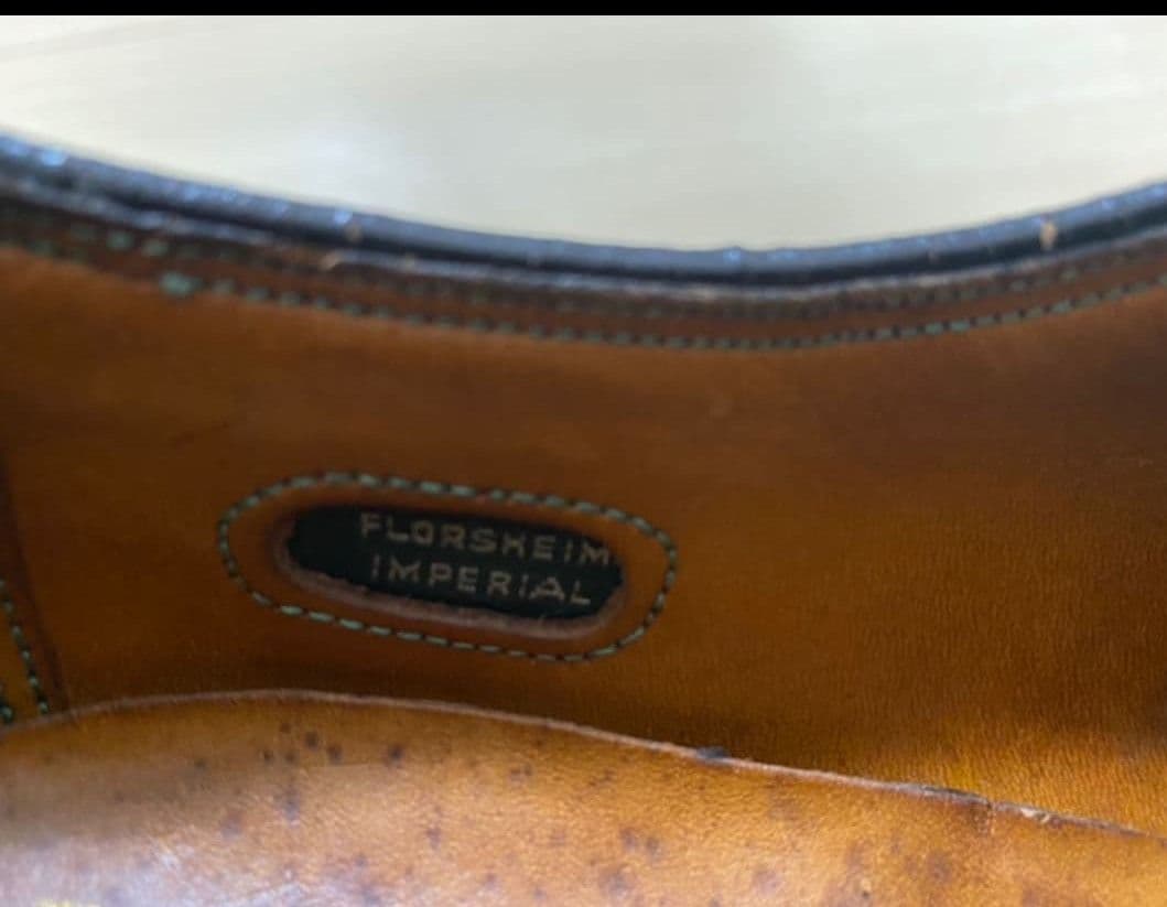 FLORSHEIM Imperial kenmoor　8 1/2C 60s