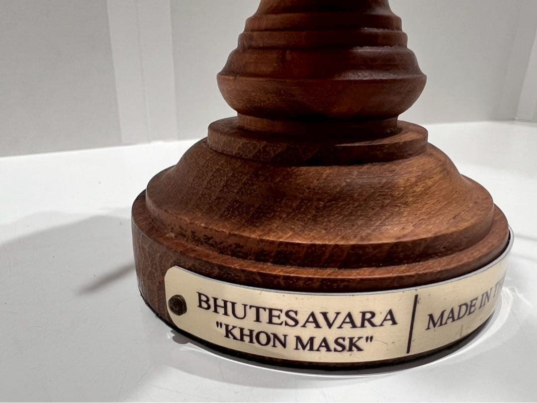 レア物タイ伝統 仮面舞踊 コーン マスク オブジェ