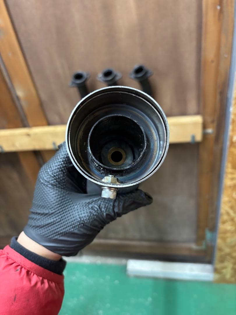 GT380 エルサウンド　ショート管　カット有り