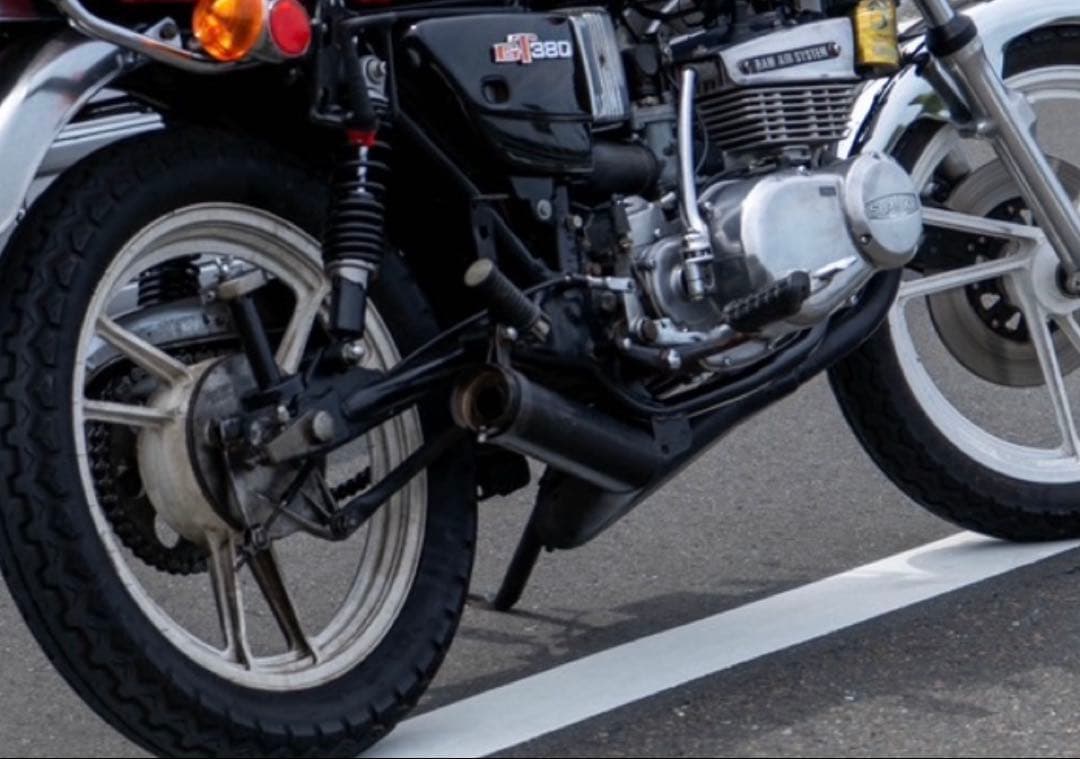 GT380 エルサウンド　ショート管　カット有り