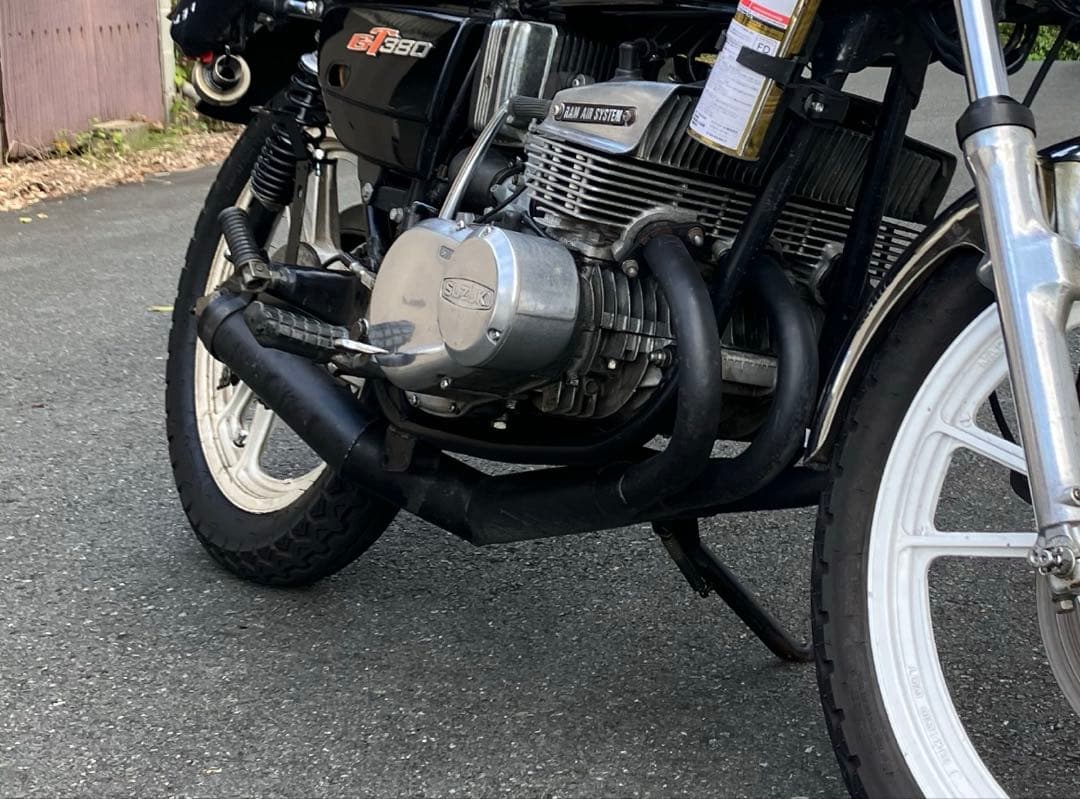 GT380 エルサウンド　ショート管　カット有り