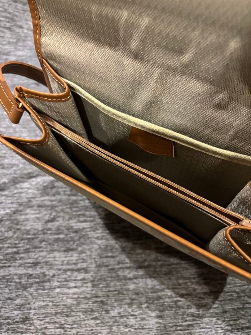 Christian Dior トロッター ショルダーバッグ キャンバス