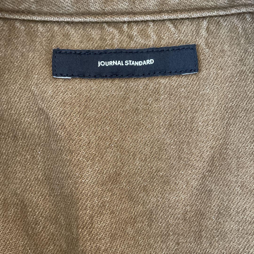 ライトオンスデニムシャツ　　キャメル