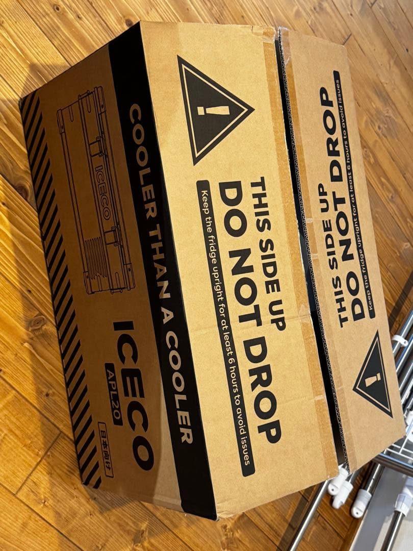 ICECO APL20 20L ポータブル冷蔵庫 車載冷蔵庫 ブラック