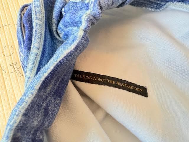 TALKING ABOUT THE ABSTRACTION 転写 パンツ