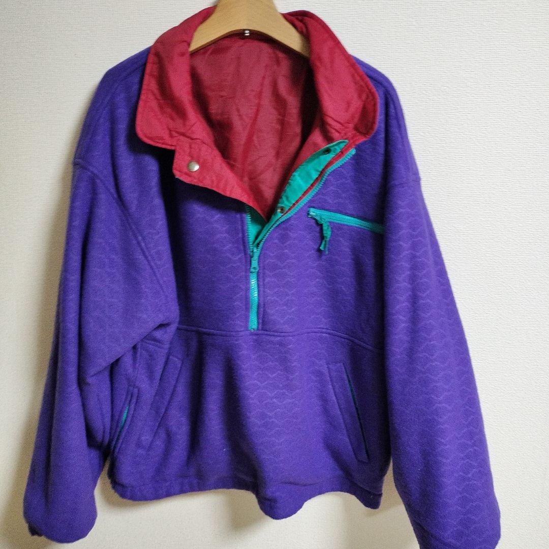 【NORTH WOODS TRADER】グリセードプルオーバーナイロンフリースL