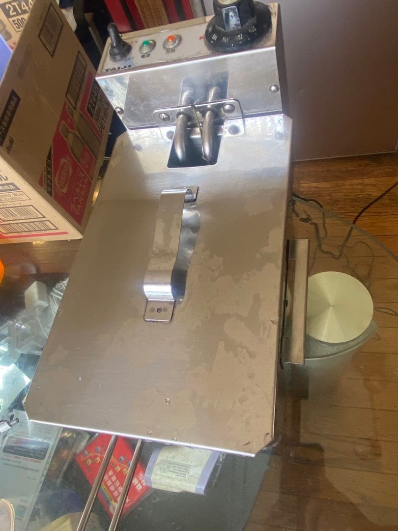 値下げタイジ　TF 20A 電気フライヤー ステンレス製