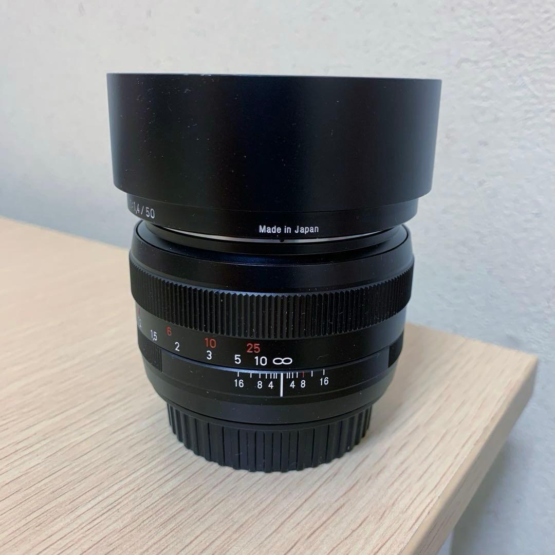 Carl Zeiss Planar T* 50mm F1.4 ZE　キヤノンEF