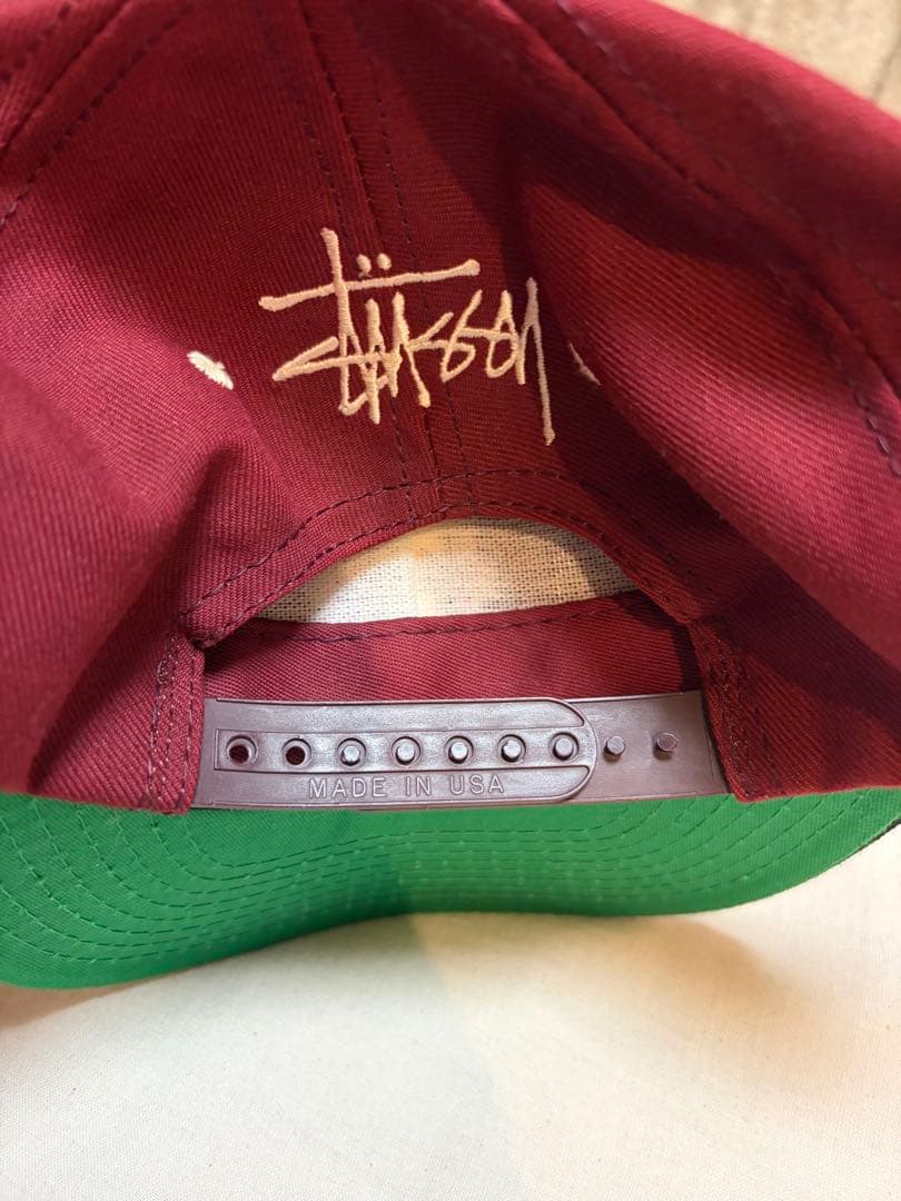 90s stussy old S logo cap vintage 白タグ OG