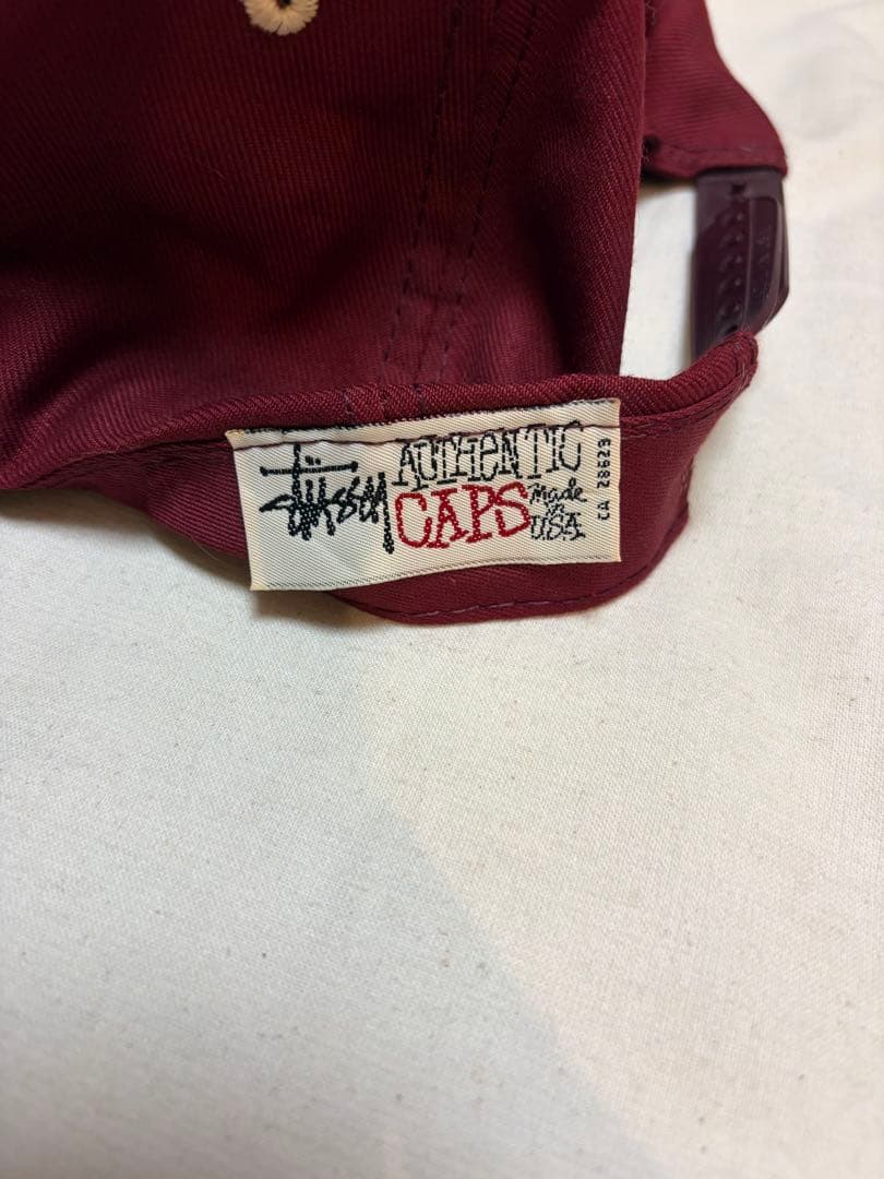 90s stussy old S logo cap vintage 白タグ OG