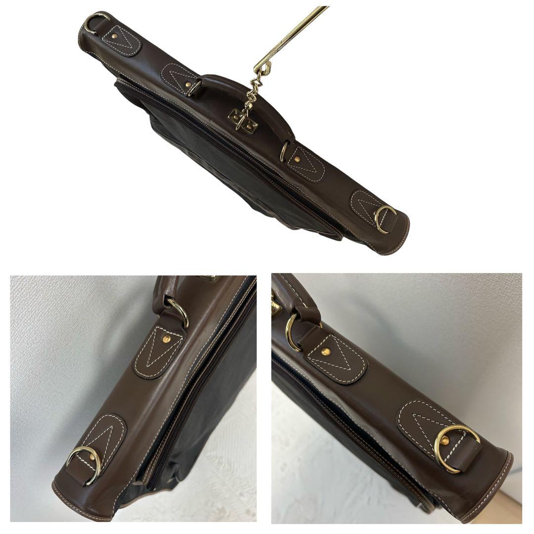 【極美品】dunhill ダンヒル ガーメントバッグ キャリーバッグ 2WAY