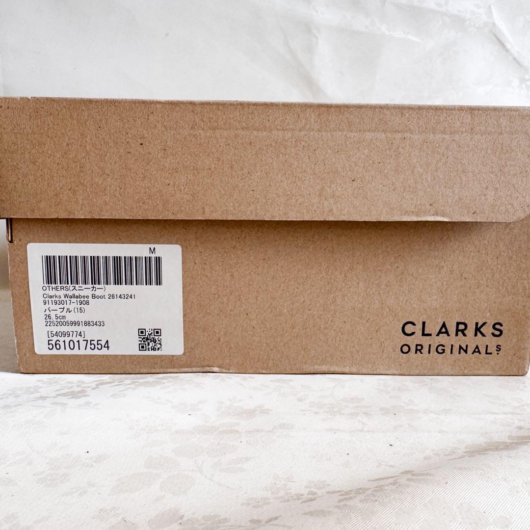 ✨未使用品✨クラークス オリジナルズ ワラビーブーツ 希少カラー 26.5cm