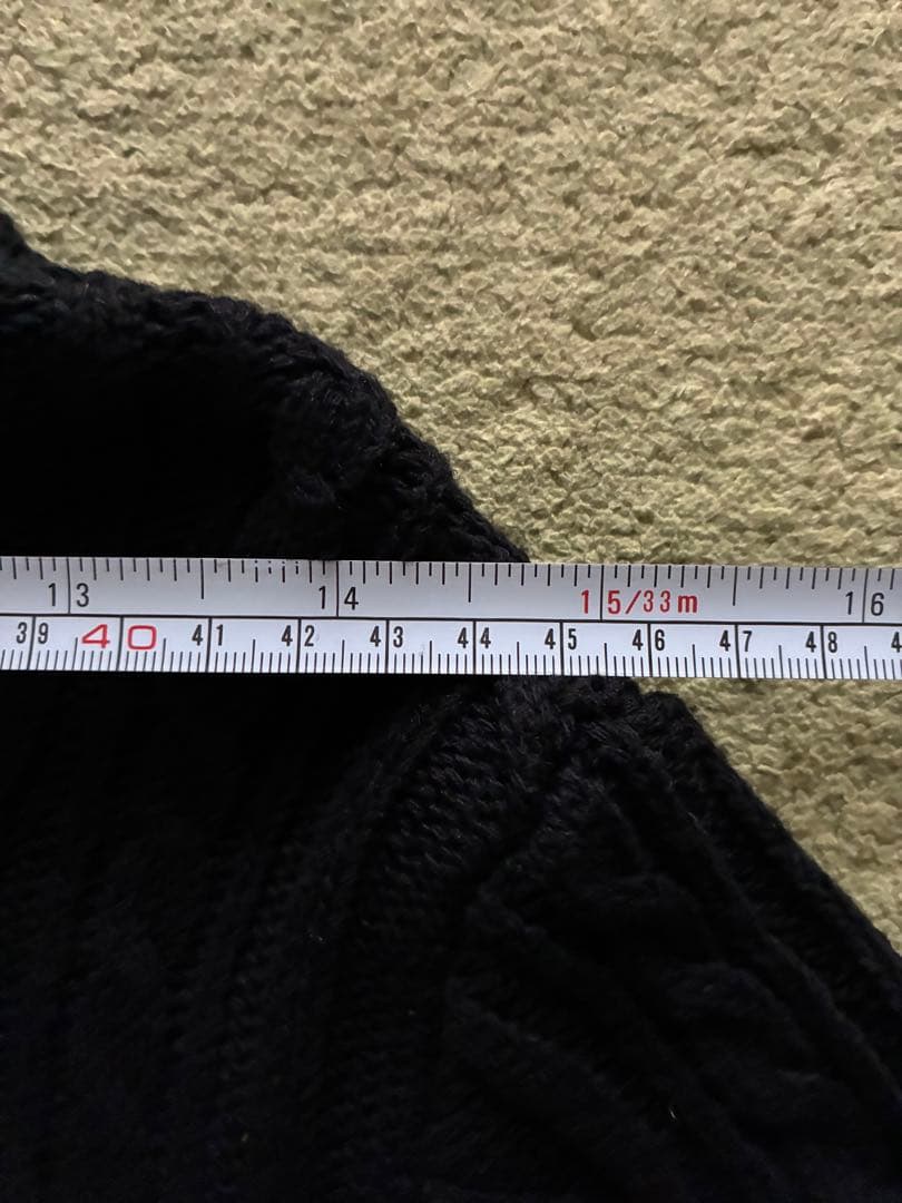 Gotcha Golf ゴルフ フルジップ 黒 M 刺繍ロゴ