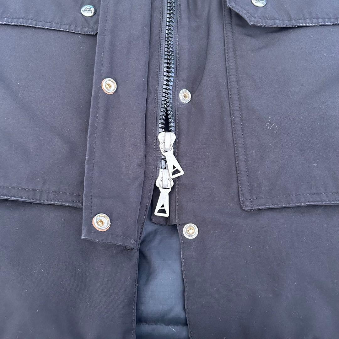 ケープハイツ　ブライトウッド　ファー　ダウンジャケット　コート　混紡生地