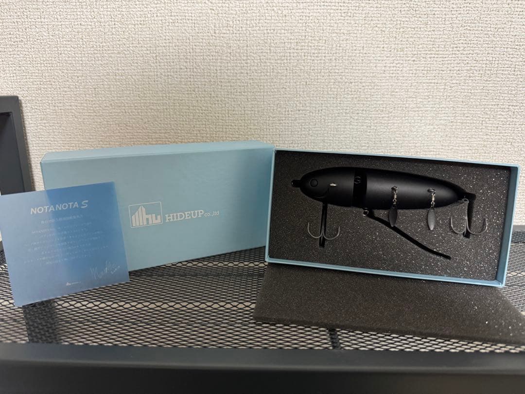 ハイドアップ　ノタノタ　ノタノタS マットブラック　２個セット