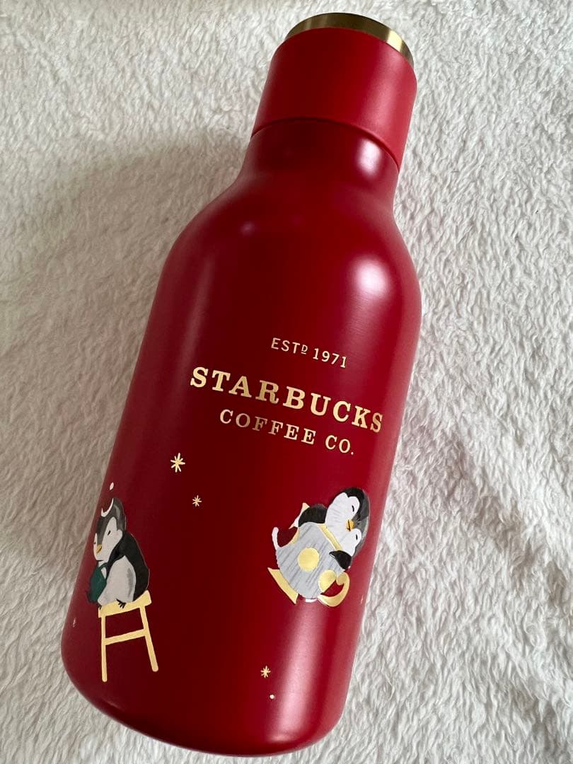 海外　限定　スターバックス　ステンレスマグ　斜め掛け　クリスマス　中国限定